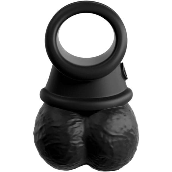 KING COCK - ELITE RING WITH TESTICLE SILICONE 3